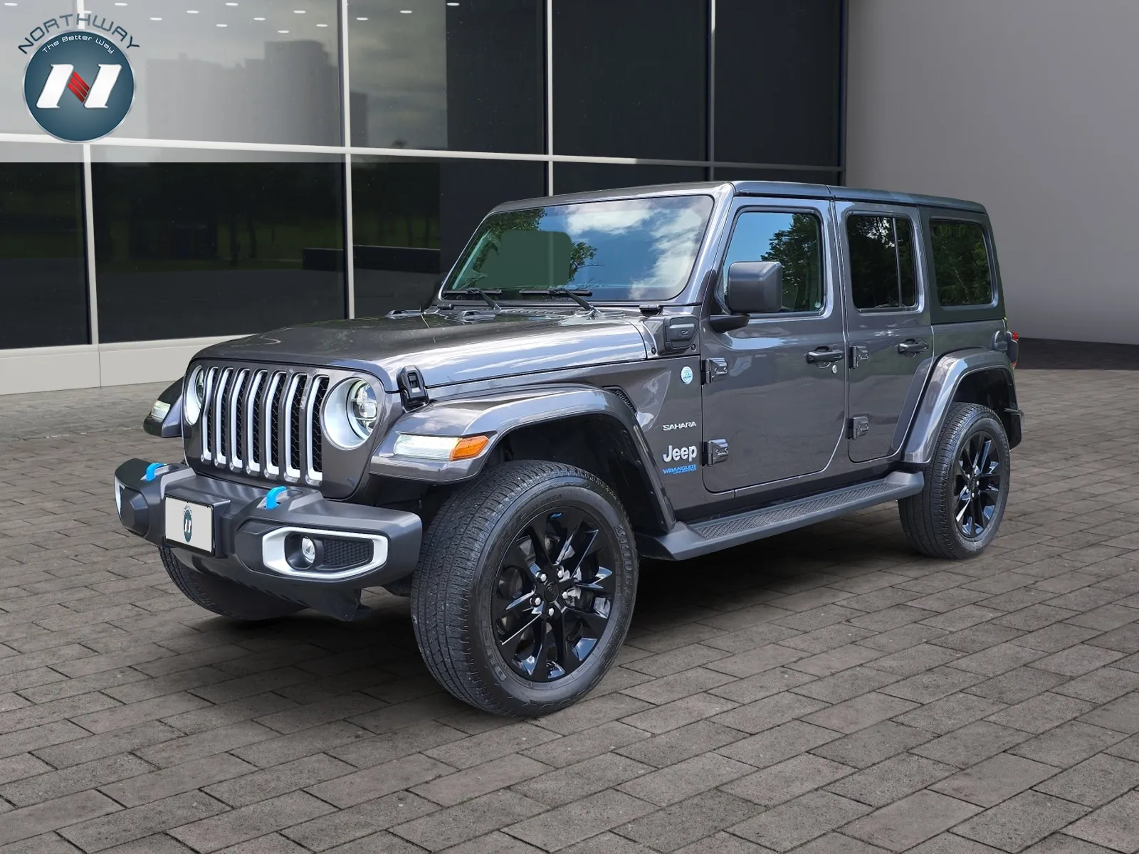 Gray 2022 Jeep Wrangler Unlimited Sahara 4xe for sale in Lake Hopatcong, NJ