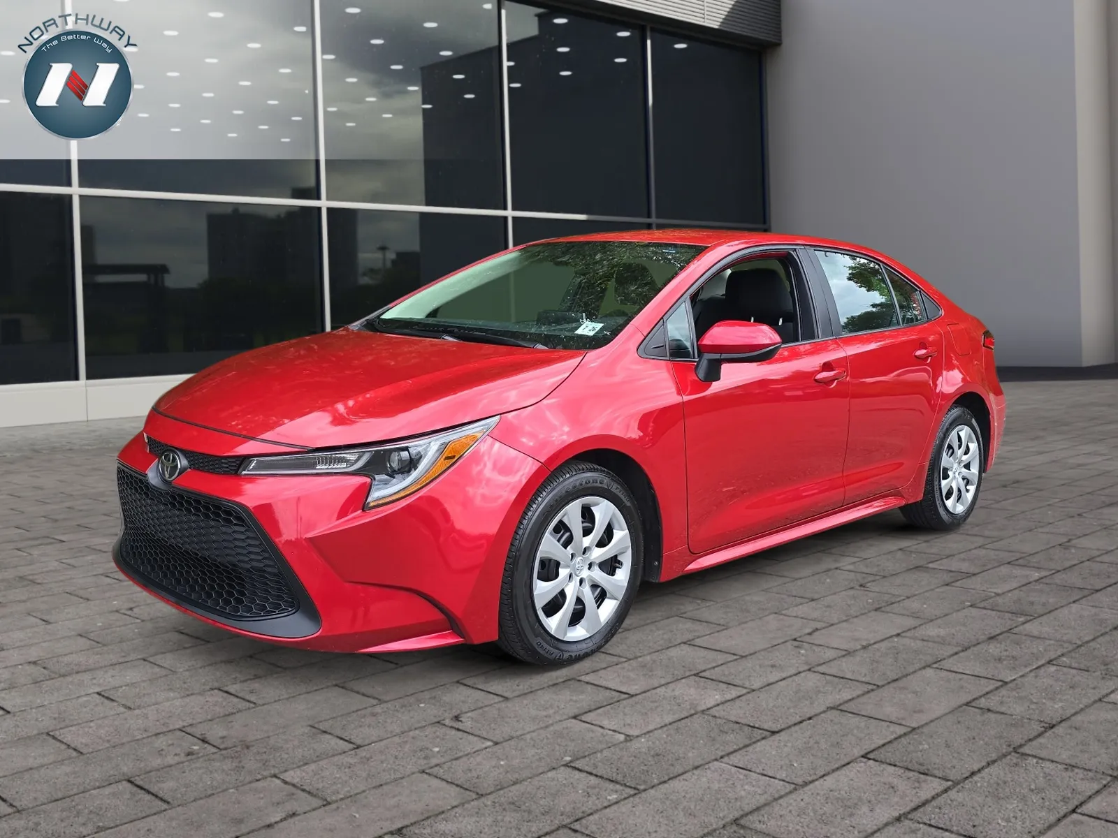 Red 2021 Toyota Corolla LE for sale in Lake Hopatcong, NJ