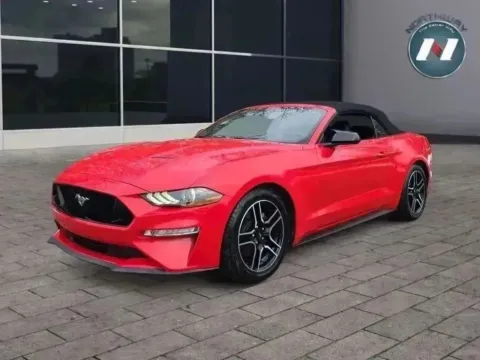 Red 2021 Ford Mustang EcoBoost Premium for sale in Newton, NJ