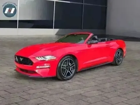 Red 2021 Ford Mustang EcoBoost Premium for sale in Newton, NJ