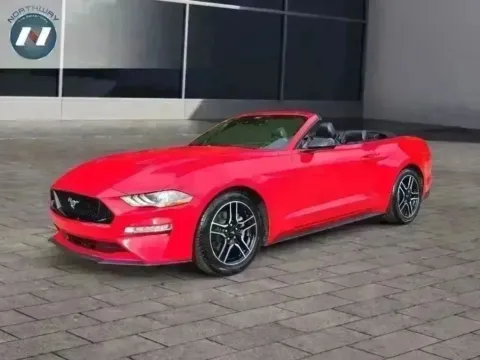 Red 2021 Ford Mustang EcoBoost Premium for sale in Newton, NJ