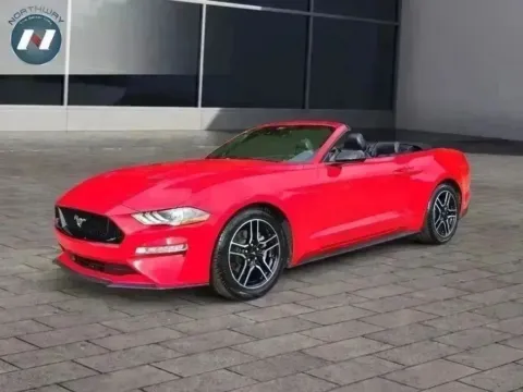Red 2021 Ford Mustang EcoBoost Premium for sale in Newton, NJ
