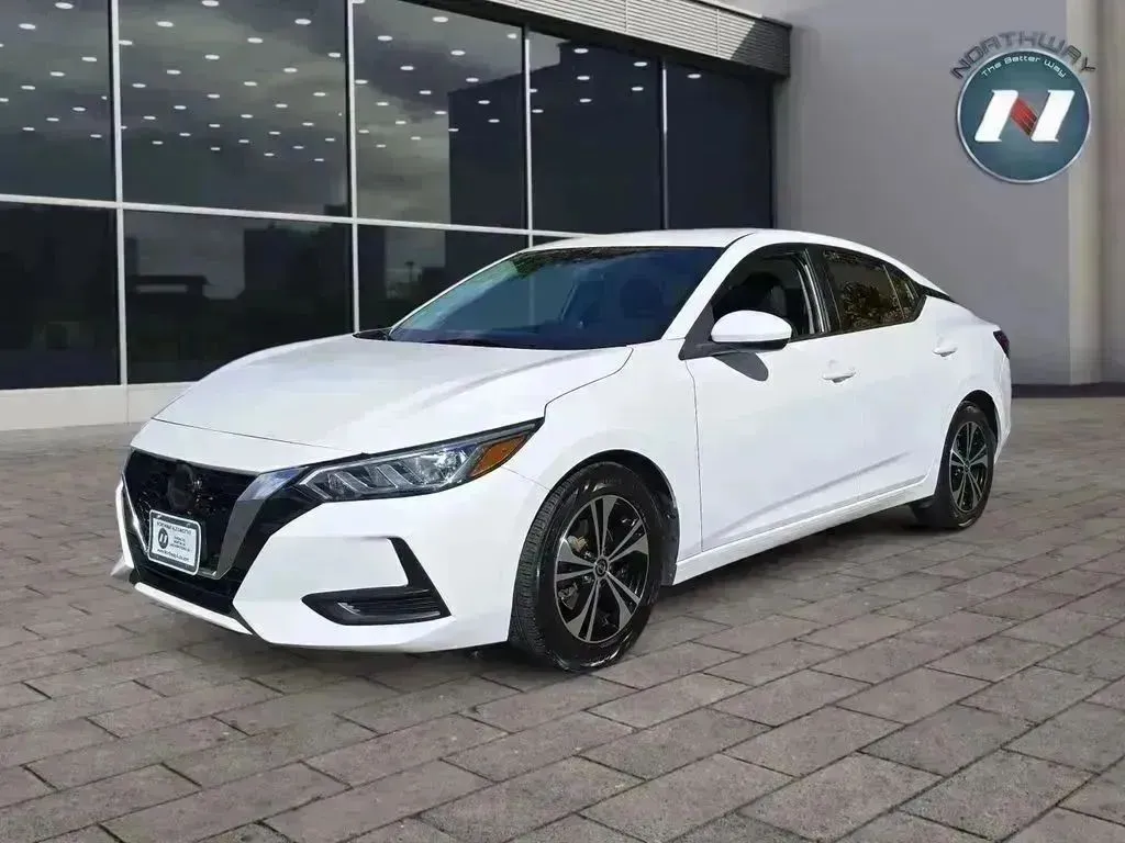White 2021 Nissan Sentra SV for sale in Newton, NJ