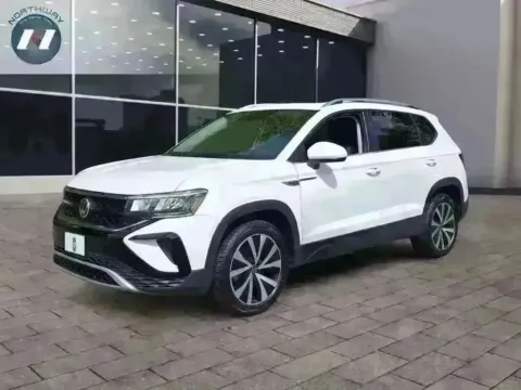 White 2022 Volkswagen Taos SE for sale in Newton, NJ