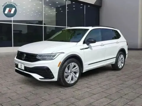 White 2022 Volkswagen Tiguan SE R-Line Black for sale in Newton, NJ