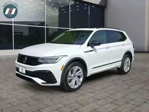 White 2022 Volkswagen Tiguan SE R-Line Black for sale in Newton, NJ
