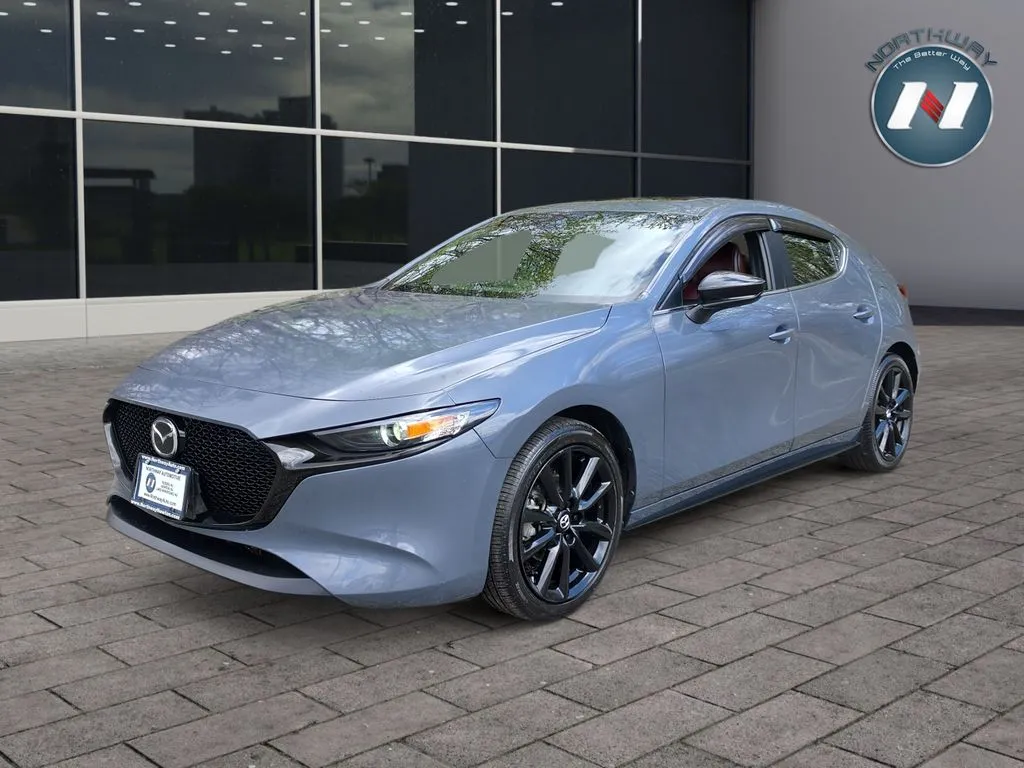 Gray 2023 Mazda Mazda3 Hatchback 2.5 S Carbon Edition for sale in Newton, NJ