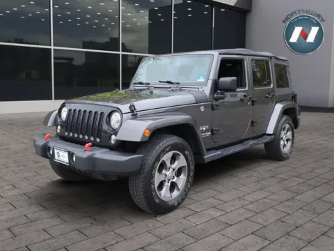 Gray 2018 Jeep Wrangler JK Sahara for sale in Newton, NJ