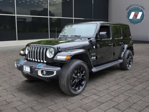 Black 2023 Jeep Wrangler 4xe Sahara for sale in Newton, NJ