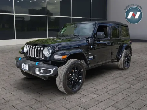 Black 2024 Jeep Wrangler 4xe Sahara for sale in Newton, NJ