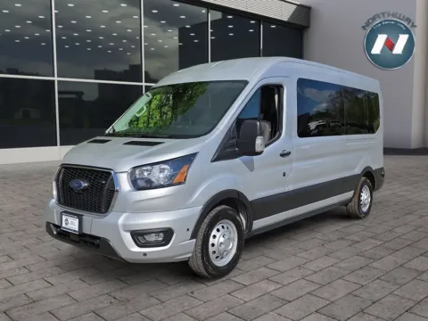 Silver 2024 Ford Transit Wagon XLT for sale in Newton, NJ