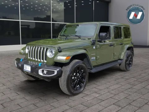 Green 2023 Jeep Wrangler 4xe Sahara for sale in Newton, NJ
