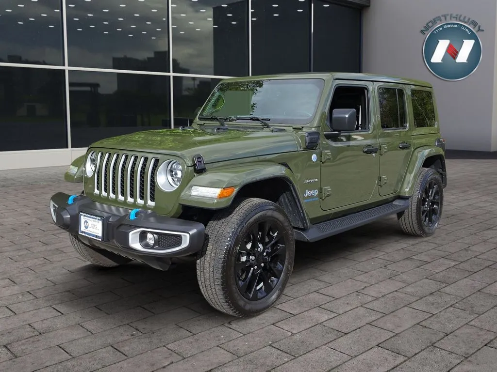 Green 2023 Jeep Wrangler 4xe Sahara for sale in Newton, NJ