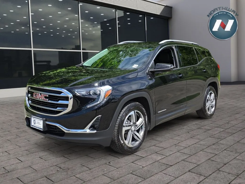 Black 2021 GMC Terrain SLT for sale in Newton, NJ