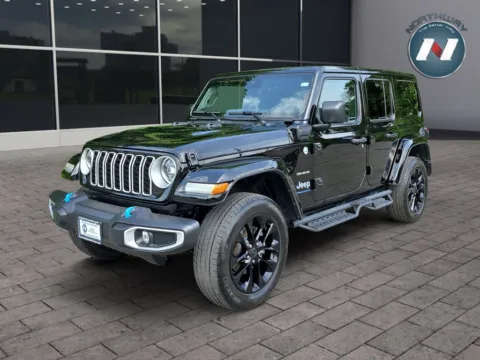 Black 2024 Jeep Wrangler 4xe Sahara for sale in Newton, NJ