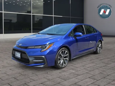 Blue 2021 Toyota Corolla SE for sale in Newton, NJ