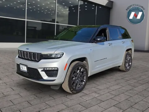 Silver 2023 Jeep Grand Cherokee 4xe Summit for sale in Newton, NJ