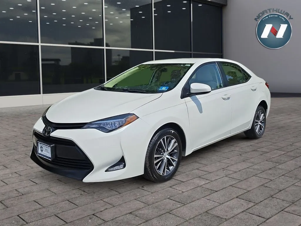 White 2017 Toyota Corolla LE for sale in Newton, NJ