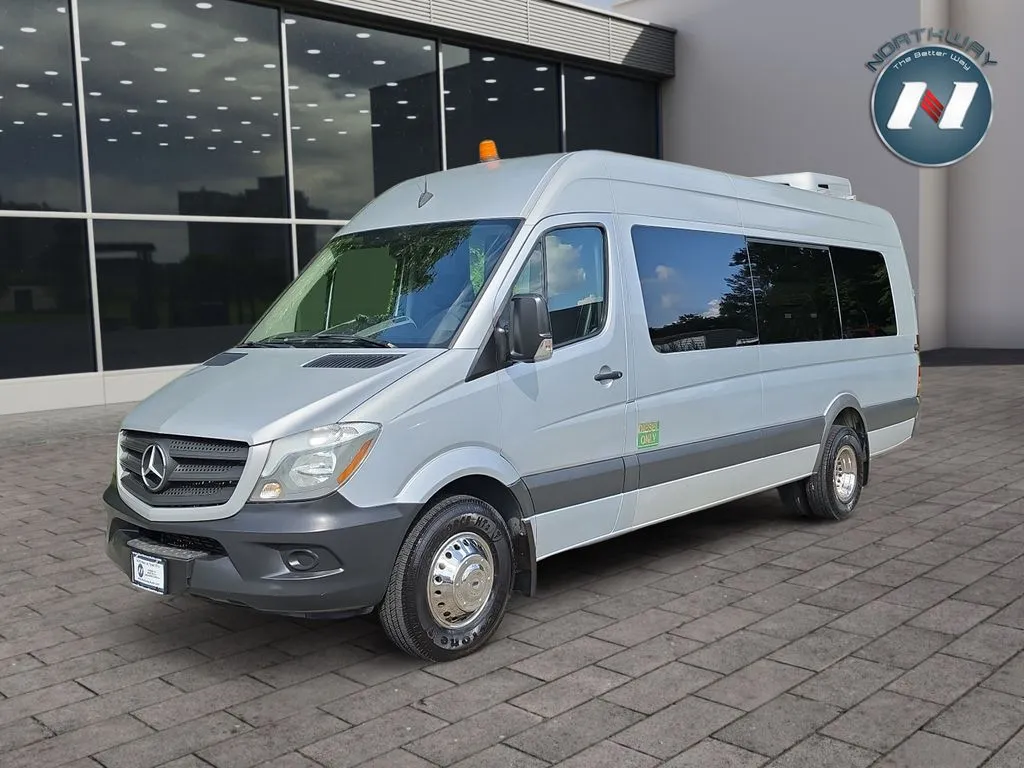 White 2017 Mercedes-Benz Sprinter 3500 High Roof V6 for sale in Newton, NJ