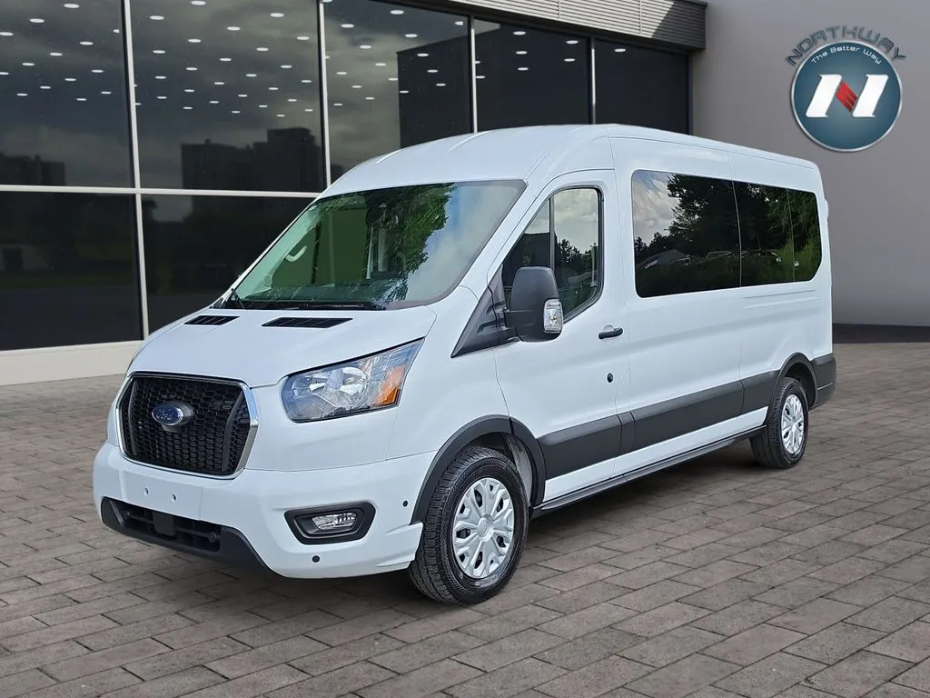 White 2025 Ford Transit Wagon XLT for sale in Newton, NJ