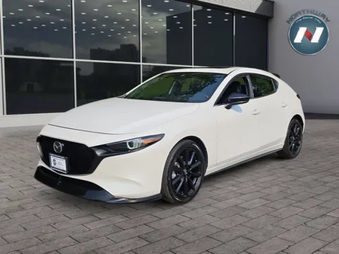 White 2023 Mazda Mazda3 Hatchback 2.5 Turbo Premium Plus for sale in Newton, NJ
