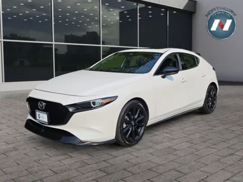 White 2023 Mazda Mazda3 Hatchback 2.5 Turbo Premium Plus for sale in Newton, NJ