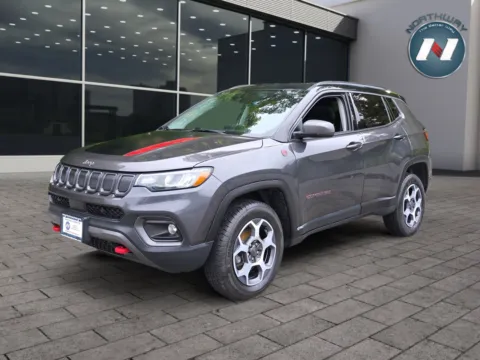 Gray 2022 Jeep Compass Trailhawk for sale in Newton, NJ