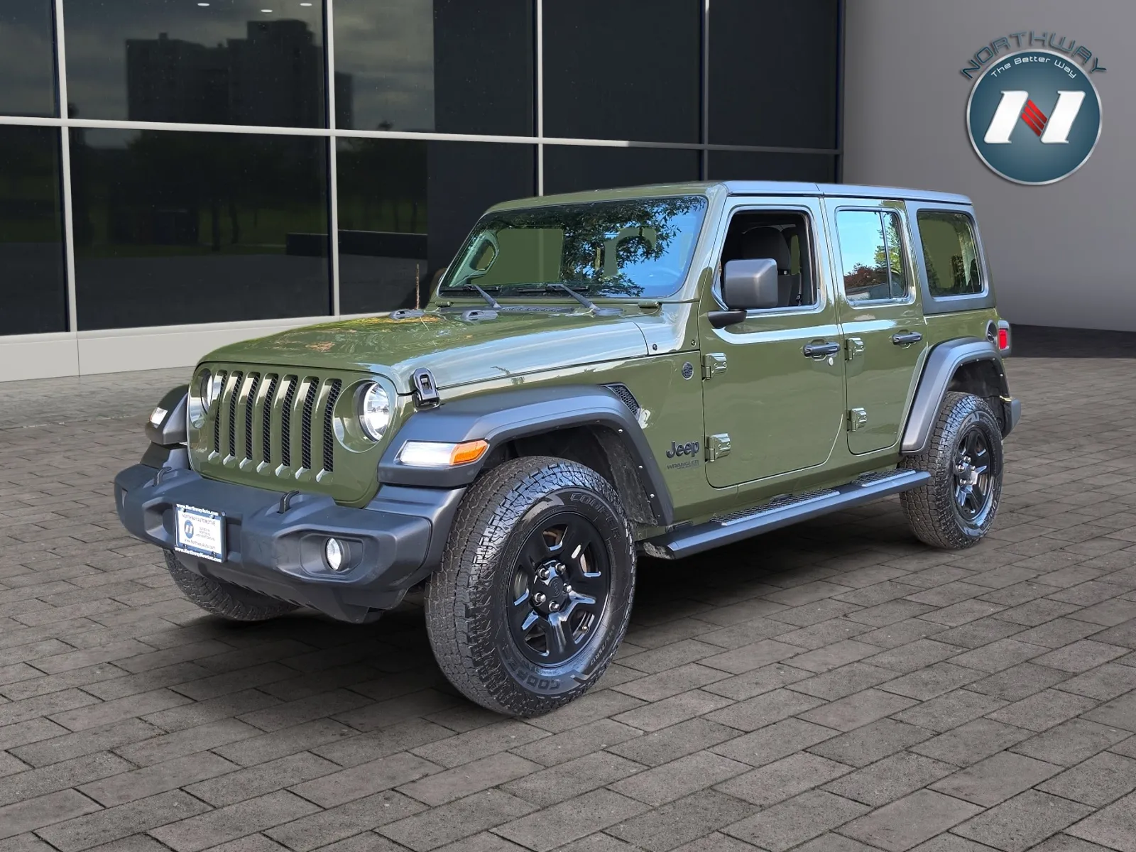 Green 2022 Jeep Wrangler Unlimited Sport for sale in Newton, NJ