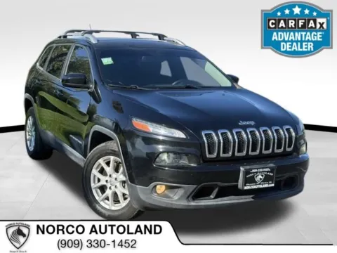 Black 2017 Jeep Cherokee Latitude for sale in Norco, CA