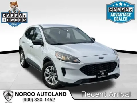 White 2021 Ford Escape S Sport Utility 4D for sale in Norco, CA