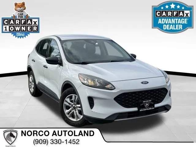 White 2021 Ford Escape S for sale in Norco, CA