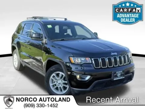 Black 2018 Jeep Grand Cherokee Laredo E Sport Utility 4D for sale in Norco, CA