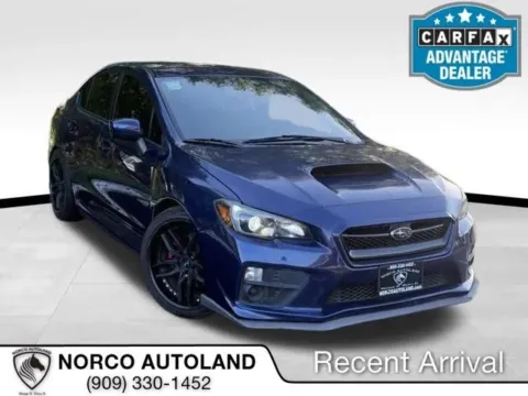 Blue 2017 Subaru WRX Sedan 4D for sale in Norco, CA