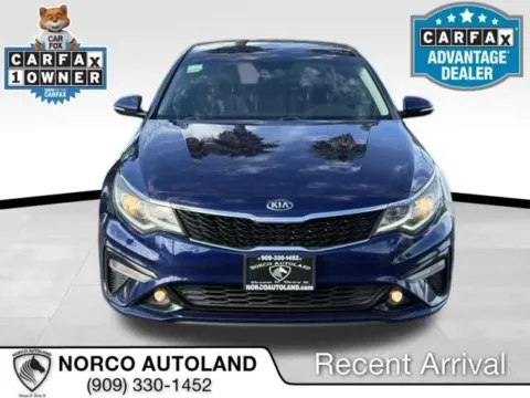 Blue 2019 Kia Optima S Sedan 4D for sale in Norco, CA
