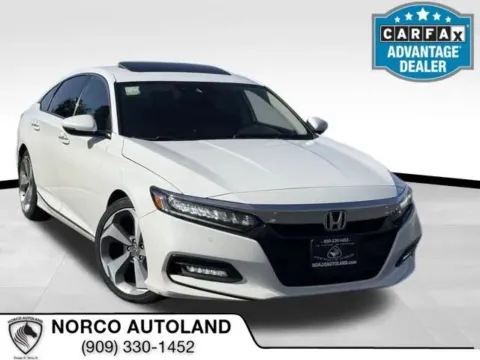Beige 2018 Honda Accord Touring Sedan 4D for sale in Norco, CA