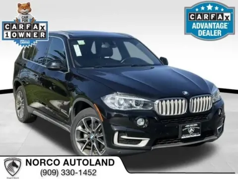Black 2018 BMW X5 sDrive35i Sport Utility 4D for sale in Norco, CA
