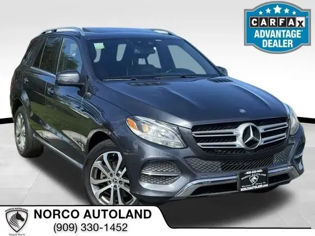 Gray 2016 Mercedes-Benz GLE 350 4MATIC Sport Utility 4D for sale in Norco, CA