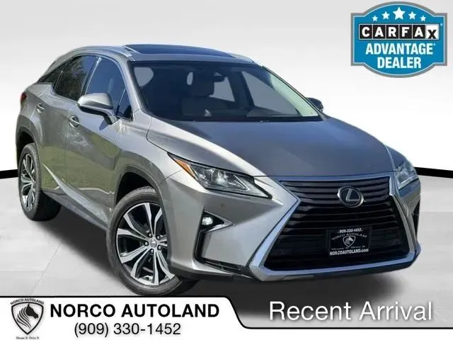 Silver 2017 Lexus RX 350 Sport Utility 4D for sale in Norco, CA