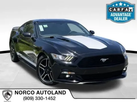 Black 2015 Ford Mustang GT Premium Coupe 2D for sale in Norco, CA