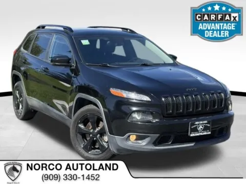 Black 2017 Jeep Cherokee Limited for sale in Norco, CA