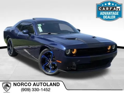 Blue 2016 Dodge Challenger R/T for sale in Norco, CA