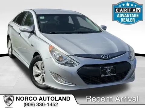 Silver 2015 Hyundai Sonata Hybrid Sedan 4D for sale in Norco, CA