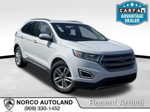 White 2017 Ford Edge SEL Sport Utility 4D for sale in Norco, CA