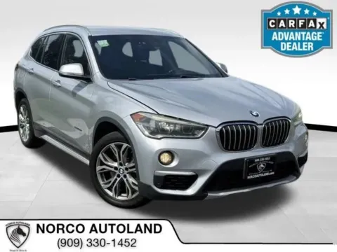 Silver 2017 BMW X1 sDrive28i Sport Utility 4D for sale in Norco, CA