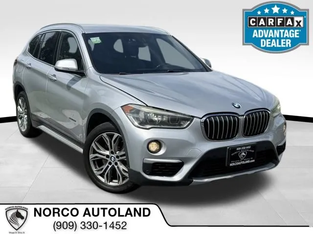 Silver 2017 BMW X1 sDrive28i for sale in Norco, CA