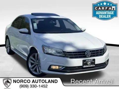 White 2016 Volkswagen Passat V6 SEL Premium Sedan 4D for sale in Norco, CA