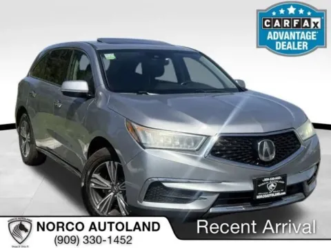 Gray 2017 Acura MDX Sport Utility 4D for sale in Norco, CA
