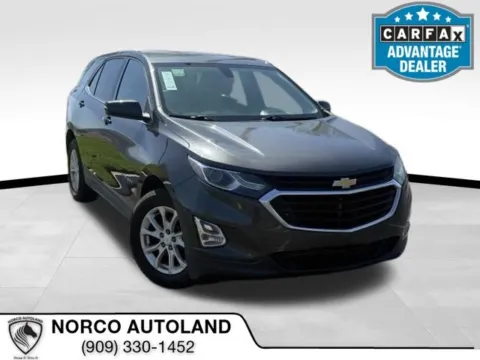 Gray 2018 Chevrolet Equinox LT for sale in Norco, CA