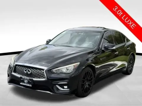 Another view of 2018 INFINITI Q50 3.0t LUXE Sedan 4D for sale in Norco, CA at Norco Autoland