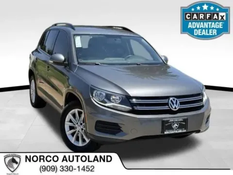 Gray 2018 Volkswagen Tiguan Limited 2.0T Sport Utility 4D for sale in Norco, CA
